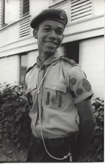 Denis Prints: Boy scout, St Marys Own Troop, Georgetown, Guyana