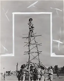 Boy scouts in Cairo, Egypt