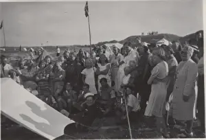 Boy scouts in camp, Denmark