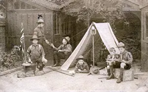 Herne Prints: Boy Scouts Camp, Herne Bay, Kent