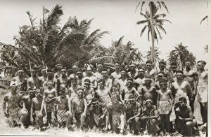Natives Gallery: Boy scouts dressed as natives at camp, British Honduras