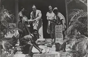 Collecting Prints: Boy scouts fundraising, Ceylon (Sri Lanka), WW2