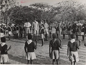 Boy scouts in Ghana, West Africa Boy scouts in Ghana, West Africa