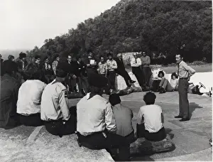 Boy scouts in Gibraltar