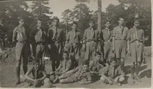 Boy scouts at Lemythou, Cyprus