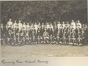 Penang Prints: Boy scouts of Penang Free School Troop, Malaysia