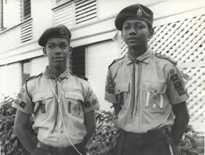 Denis Prints: Boy scouts, St Marys Own Troop, Georgetown, Guyana