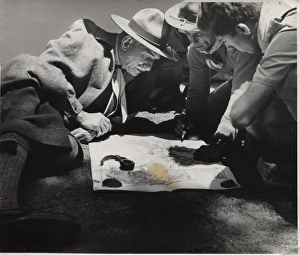 Man Studying Map