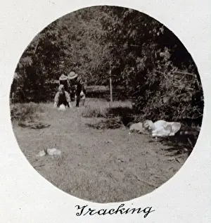Tracking Prints: Boy scouts tracking, South Africa