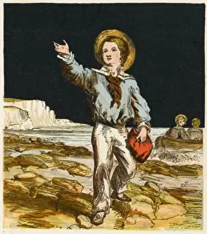 Widely Prints: Boy at Seaside 1867