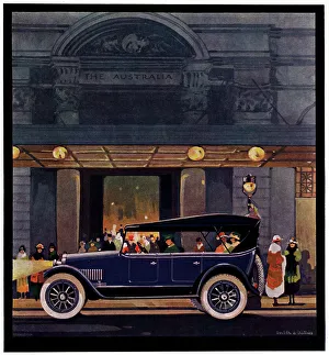 Wentworth Prints: Boyd Edkins Oldsmobile Advertisement