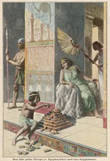 Pharoah Prints: Boyhood of Cheops