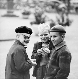 1950s Childhood Gallery: Three boys