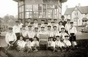 1895 Collection: Boys Band, Hull Sailors Orphanage