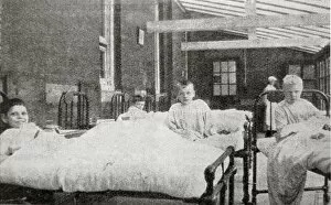 Boys at Bradstock Lockett Hospital Home, Southport