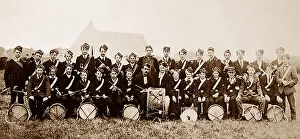 Boys Brigade band at camp