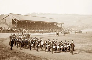 Boys Brigade at Turf Moor Football ground in Burnley