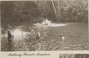 Bathe Prints: Boys of Brixton Scout Troop, South Africa, bathing