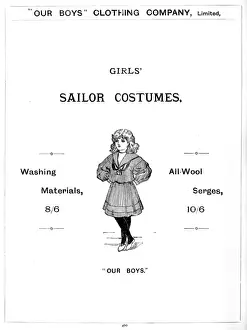 Our Boys Clothing Company, advertisement for clothes