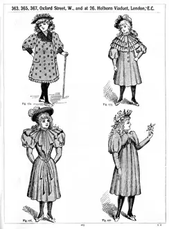 Ulster Prints: Our Boys Clothing Company, coats for young women