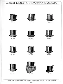 Retailers Prints: Our Boys Clothing Company, ladies riding hats