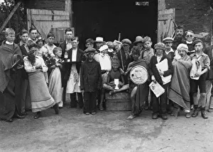 Boys Club, fancy dress, 1931