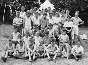 Boys Club group photograph 1934