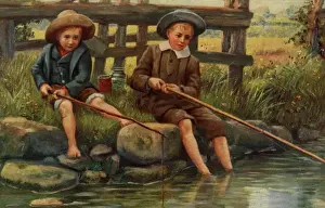 Boys fishing