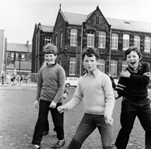 Images Dated 1st March 2012: Boys / Glasgow Street 70S