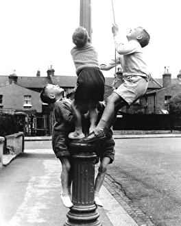 Children Using the Rope