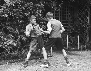 Boys at Start of Fight