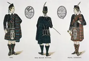 C1895 Prints: Boys in Tartan C1895