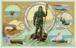 1893 Prints: Boytons Water Show / Suit