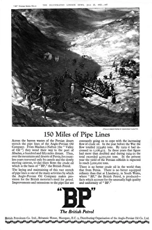 Images Dated 12th May 2016: BP petrol advertisement, 1925