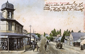 Suburban Shopping Street