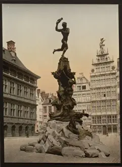 Brabo monument, Antwerp, Belgium