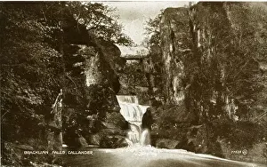 Callander Prints: Bracklinn Falls, Callander, Stirlingshire