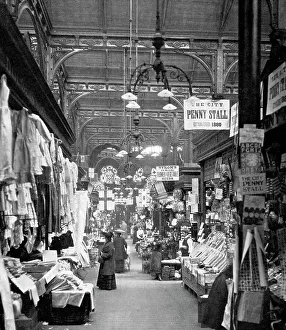Bradford - Market Hall interior