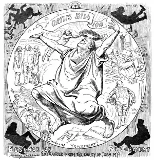 Bradlaugh Prints: Bradlaugh Cartoon