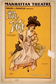 Adapted Prints: Brady & Ziegfeld present Mlle. Fifi adapted from the French