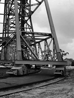 Telescope Prints: The brainchild of Sir Bernard Lovell, the Lovell Radio Telescope is in Cheshire, England