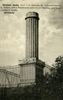 Braine, Belgium - Gordon Monument