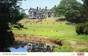 Images Dated 21st May 2021: Bramall Hall - a largely Tudor manor house in Bramhall, within the Metropolitan Borough