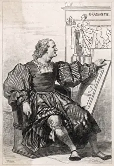 Donato Prints: Bramante (Seated)