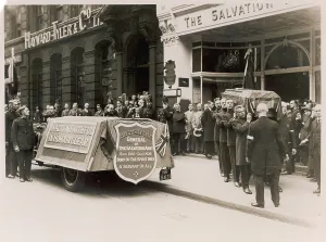 Funerals Prints: BRAMWELL BOOTH'S FUNERAL
