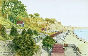 Chine Prints: Branksome Dean Chine, Bournemouth, Dorset
