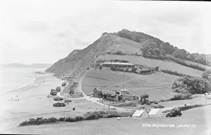 Branscombe Prints: Branscombe Beach and Cliffs