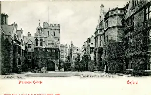 Courtyard Prints: Brasenose College, Oxford