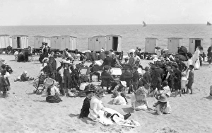 Images Dated 10th February 2012: Brass Band beach concert, Walton-on-the-Naze, Essex
