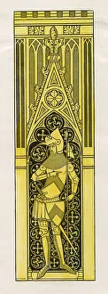 Brass Rubbing - Sir Hugh Hastings, Elsyng Church, Norfolk
